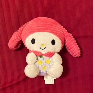 Cute Plush Toy with Pink Ears